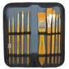 Daler Rowney Gold Taklon 10lu Çantalı Fırça Seti