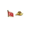 Dalgalı Türk Bayrağı Rozeti