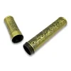Damascus Desen Metal Puro Kılıfı Tüpü Tekli Gold 50 Ring