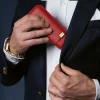 Davidoff Iconic Seri Deri Puro Kılıfı Kırmızı Gold 2li 64 Ring