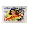 Dekoratif Vintage Metal Pano Casablanca 20x30