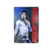 Dekoratif Vintage Metal Pano Michale Jackson 20x30