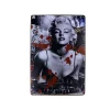 Dekoratif Vintage Metal Pano Monroe 20x30