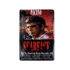 Dekoratif Vintage Metal Pano Scarface 20x30