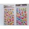Deniz ve Pizza 3D Kabartmalı Sticker Çıkartma seti