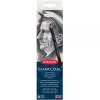 Derwent Charcoal Pencils Kömür Füzen Kalem Seti 6lı Teneke Kutu