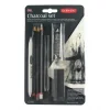 Derwent Charcoal Set Füzen Karakalem Eskiz Çizim Seti 10lu