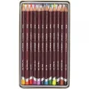 Derwent Coloursoft Pencils Yumuşak Kuru Boya Kalemi Seti 12li Teneke Kutu