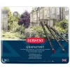 Derwent Graphitint Suda Çözünebilen Renkli Eskiz Çizim Kalemi Seti 24lü Teneke Kutu