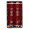 Derwent Pastel Pencil Teneke Kutu Pastel Boya Kalem Seti 12 Renk