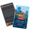 Derwent Procolour Kuru Boya Kalemi Seti 12li Teneke Kutu