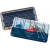 Derwent Watercolour Pencil Sulu Boya Kalemi Seti 36&prime;lı Teneke Kutu