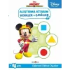 Disney Eğitsel Mickey ve Çılgın Yarışçılar Alıştırma Kitabım Renkler ve Şekiller