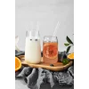 Dolphin Jelatinli Bubble Tea Şeffaf Pipet 12 mm * 22 cm 50 Adet
