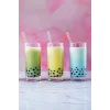 Dolphin Jelatinli Bubble Tea Şeffaf Pipet 12 mm * 22 cm 50 Adet