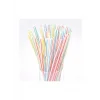 Dolphin Körüklü Plastik Pipet 5 mm * 22 cm 200 Adet