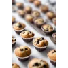 Dolphin Muffin Kağıt Kek Kapsülü İnce Beyaz Mini 100 Adet