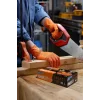 Dolphin PowerGrip Ekstra Kalın Turuncu Nitril Eldiven Elmas Dokulu L 50 Adet x 20 Paket - Koli