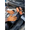 Dolphin PowerGrip Ekstra Kalın Turuncu Nitril Eldiven Elmas Dokulu M 50 Adet x 20 Paket - Koli