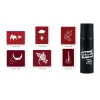 Düşünce Ve Gitar Geçici Sprey Dövme Seti Spray Tatto