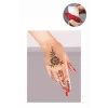 El Süsleme Hint Kınası ile Geçici Dövme Yapma Seti