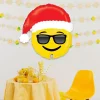 Emoji Santa Grabo Folyo Balon 25