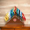 Eski Türk Devletleri Masa Bayrak Seti (17li )