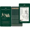 Faber Castell 9000 Dereceli Kalem Karakalem Eskiz Çizim Seti (8B-2H)