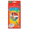 Faber Castell Bicolor Çift Uçlu Kuru Boya 12li 24 Renk