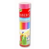 Faber Castell Kuru Boya 24 Renk Metal Tüpte
