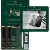 Faber Castell Pitt Graphite Matt Dereceli Kalem Eskiz Çizim Seti 20li