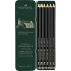 Faber Castell Pitt Graphite Matt Dereceli Kalem Eskiz Çizim Seti 6lı