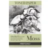 Fabriano Toned Paper Moss Eskiz Çizim Defteri Yosun Rengi 120 gr. A3 50 yaprak