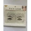Face Gems Kristal Yüz Taşı Model 17