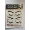 Face Gems Kristal Yüz Taşı Model 21