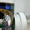 Finest Scotish El Yapımı Seramik Pipo Tutun Kavanozu Mavi
