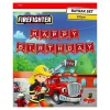 Firefigters Happy Birthday Harf Afiş