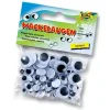 Folia Yuvarlak Oynar Göz 6 Farklı Boyda 100lü Paket