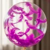 Fuşya Balon Süsleme Tüyü