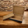 Guevara Karbon Desen Mini Puro Kutusu Humidor Siyah 5s