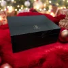 Guevara Karbonfiber Humidor Puro Kutusu Siyah 40s
