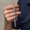 Gümüş Arpa Kesim Erkek Tesbih