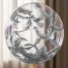 Gümüş Balon Süsleme Tüyü