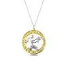 ​Gümüş Gold Başak Burcu Kolye