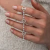 Gümüş Halka İçinde Sonsuzluk Kadın Bileklik