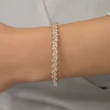 Gümüş Kazaziye Örgü Bileklik