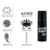 Güneş Ve Yaprak Sprey Dövme Seti Spray Tatto