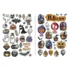 Halloween Temalı Sticker Seti 2li
