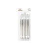 Happy Birthday Yazılı Pasta Mumu Seti 13cm 6 Parça
