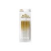 Happy Birthday Yazılı Pasta Mumu Seti 13cm 6 Parça